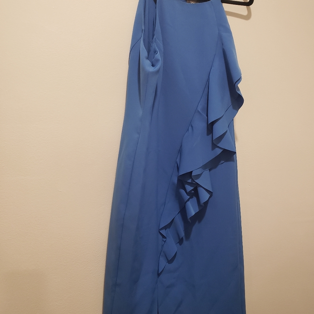 Vince Camuto Blue Sleeveless Dress. Size 14.